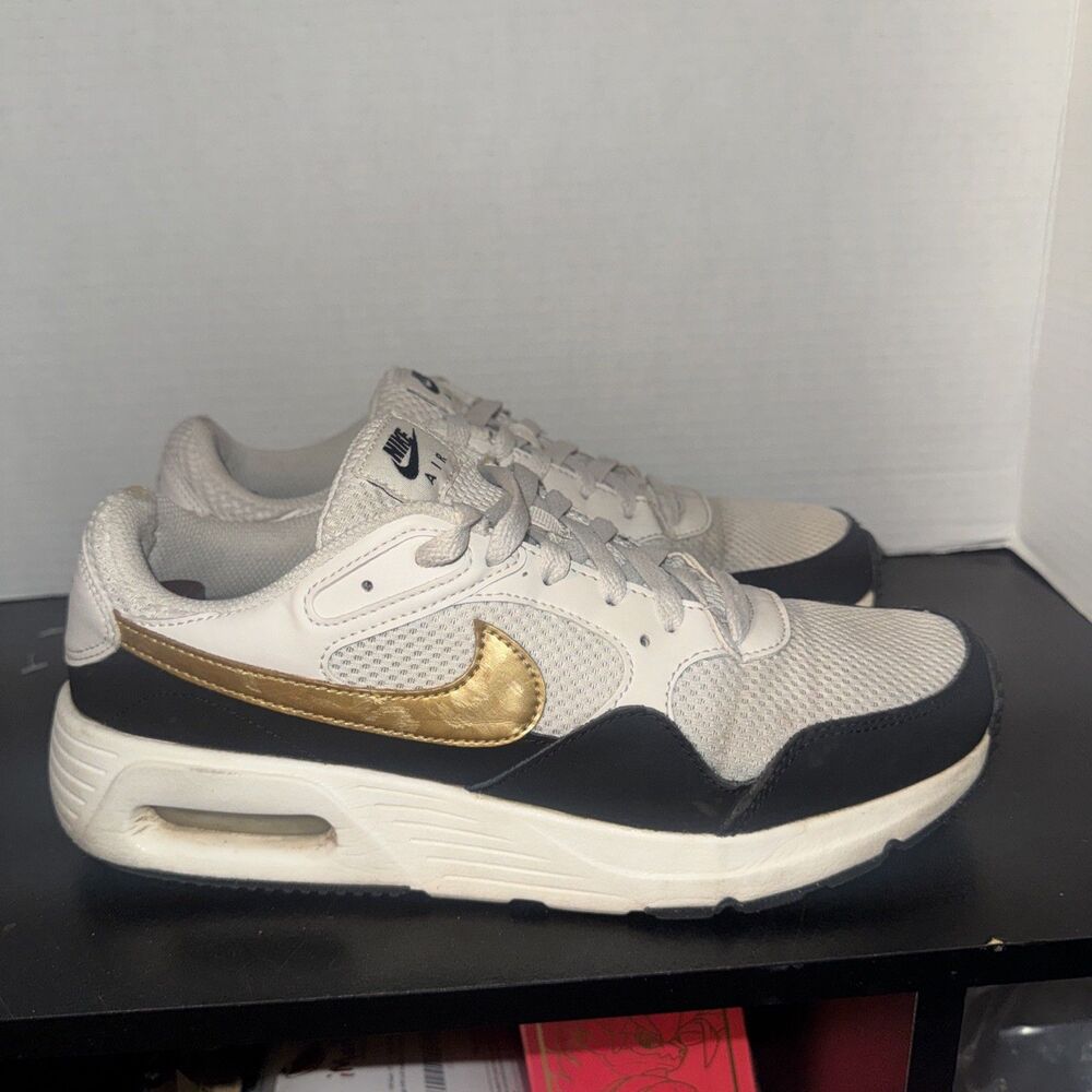 Nike Womens Air Max SC SE Shoes White Black Running Sneakers DV6842-001 Size 9